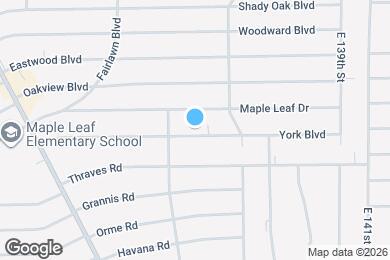 Map image of the property - 13201 York Blvd