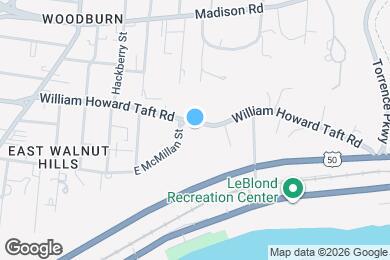 Map image of the property - 1781 William Howard Taft Rd