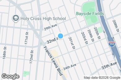 Map image of the property - 199-14 32nd Ave