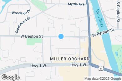 Map image of the property - 329 W Benton St