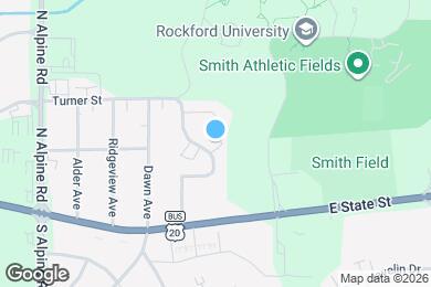 Map image of the property - Flintridge Drive