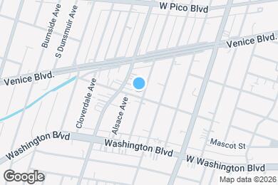 Map image of the property - 1725 S Sycamore Ave