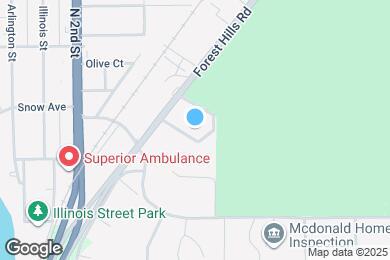 Map image of the property - 2728 Edgewood Dr