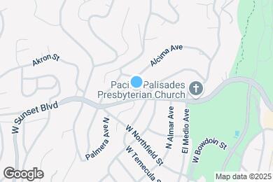 Map image of the property - 16117 Sunset Blvd