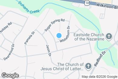 Map image of the property - 547 Whitethorn Dr