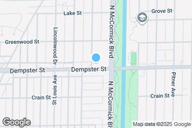 Map image of the property - 3330 Dempster St