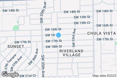 Map image of the property - 3379 SW 17th St