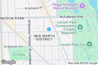 Map image of the property - 459 W Belden Ave