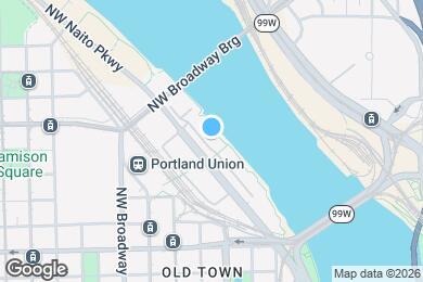 Map image of the property - 910 NW Naito Pky
