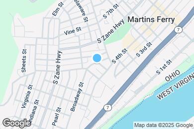Map image of the property - 600 Broadway St