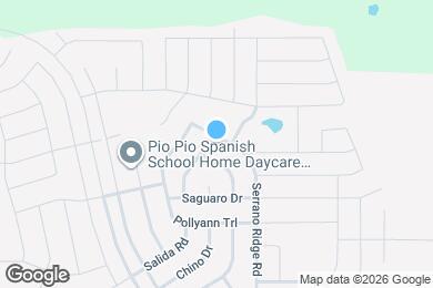 Map image of the property - 14557 Serrano Ridge Rd