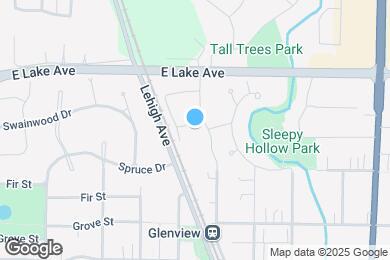 Map image of the property - 1343 Woodview Ln