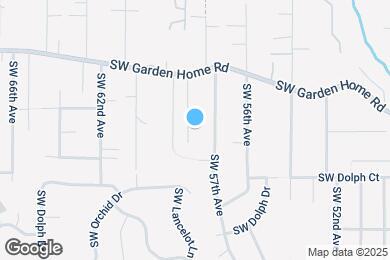 Map image of the property - 8516 SW 58th Ave
