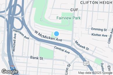 Map image of the property - 468 W McMicken Ave