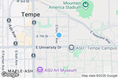 Map image of the property - Atmosphere Tempe