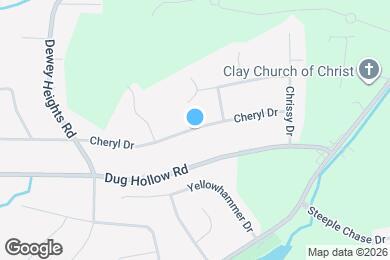 Map image of the property - 5845 Cheryl Dr