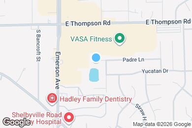 Map image of the property - 5223 Padre Ln
