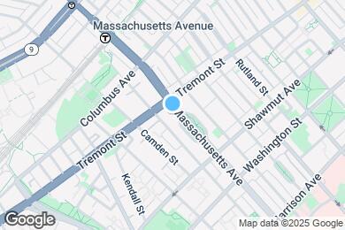 Map image of the property - 521 Massachusetts Ave