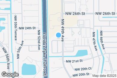 Map image of the property - 4921 NW 23rd St