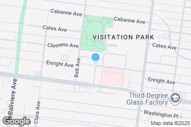 Map image of the property - 5441 Enright Ave