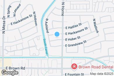 Map image of the property - 746 E Huber St