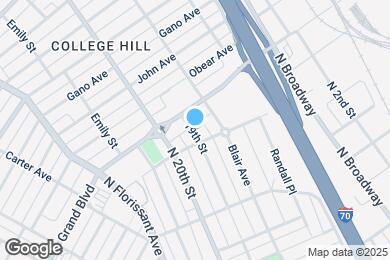 Map image of the property - 4514 N 19th St