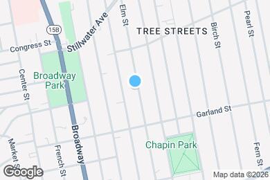 Map image of the property - 116 Elm St