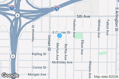 Map image of the property - 687 Merton Ave