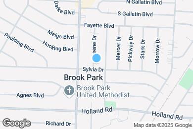 Map image of the property - 6107 Greene Dr