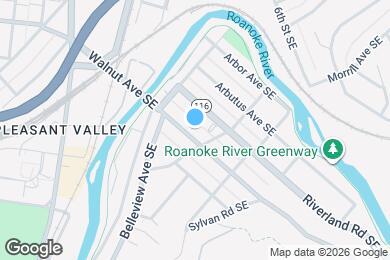 Map image of the property - 442 Walnut Ave SE