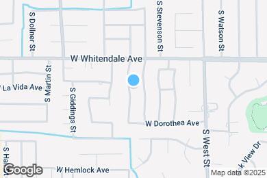 Map image of the property - 2934 S Jacob St