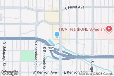 Map image of the property - 11 W Hampden Ave