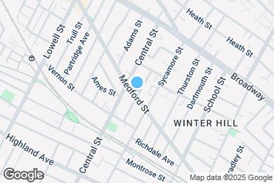 Map image of the property - 425 Medford St