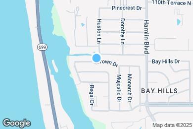 Map image of the property - 14914 Crown Dr