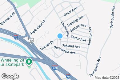 Map image of the property - 21 Oakland Ave