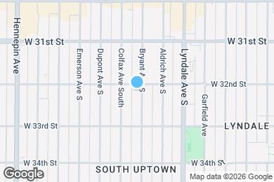 Map image of the property - 3206 Bryant Ave S