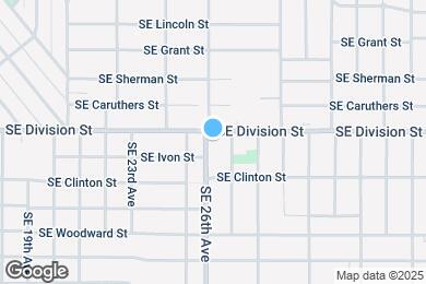 Map image of the property - 2530 SE 26th Ave