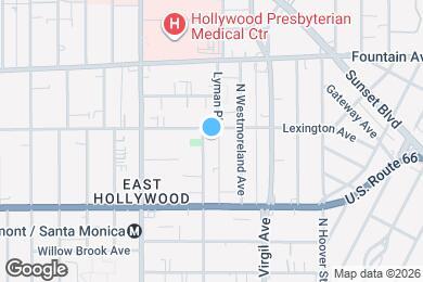 Map image of the property - Step inside your beautifully remodeled oasis at 1174 N Madison Ave