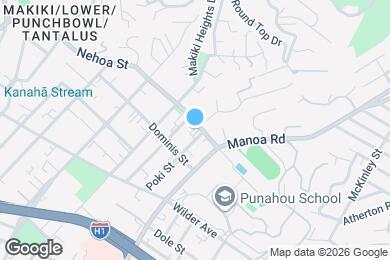 Map image of the property - 1545 Nehoa St