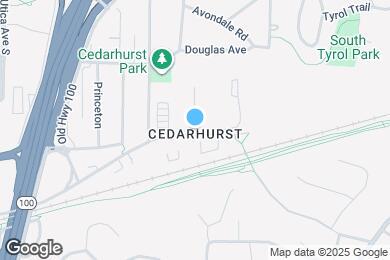 Map image of the property - 4560 Cedar Lake Rd S