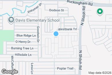 Map image of the property - 1521 Buckeye Trl