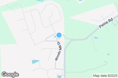Map image of the property - 1684 Woods Mill Dr