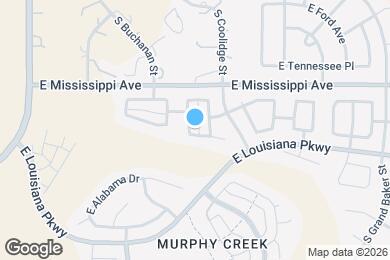 Map image of the property - 1192 S Coolidge Cir
