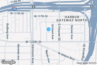 Map image of the property - 11852 Menlo Ave