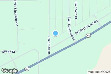 Map image of the property - 4739 SW 159th Ave
