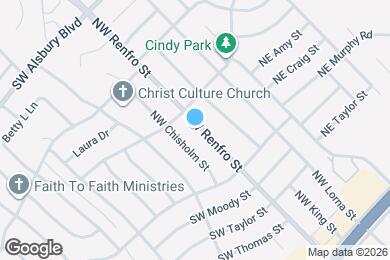 Map image of the property - 549 NW Renfro St