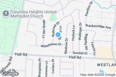 Map image of the property - 851 Spivey Ln