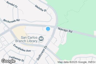 Map image of the property - 7255 Navajo Rd