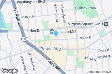 Map image of the property - 900 N Stafford St