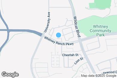Map image of the property - 1181 Whitney Ranch Pkwy